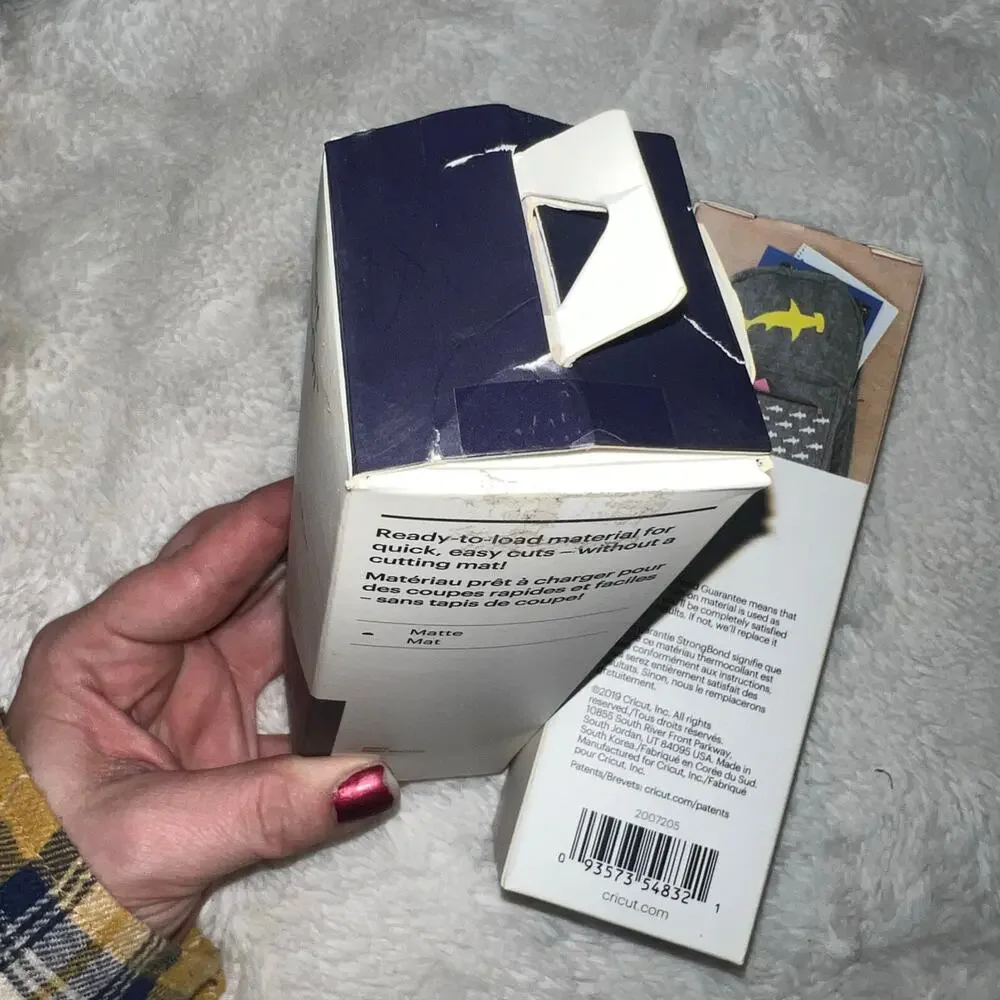 Navy Blue Matte Cricut Joy Smart Iron On